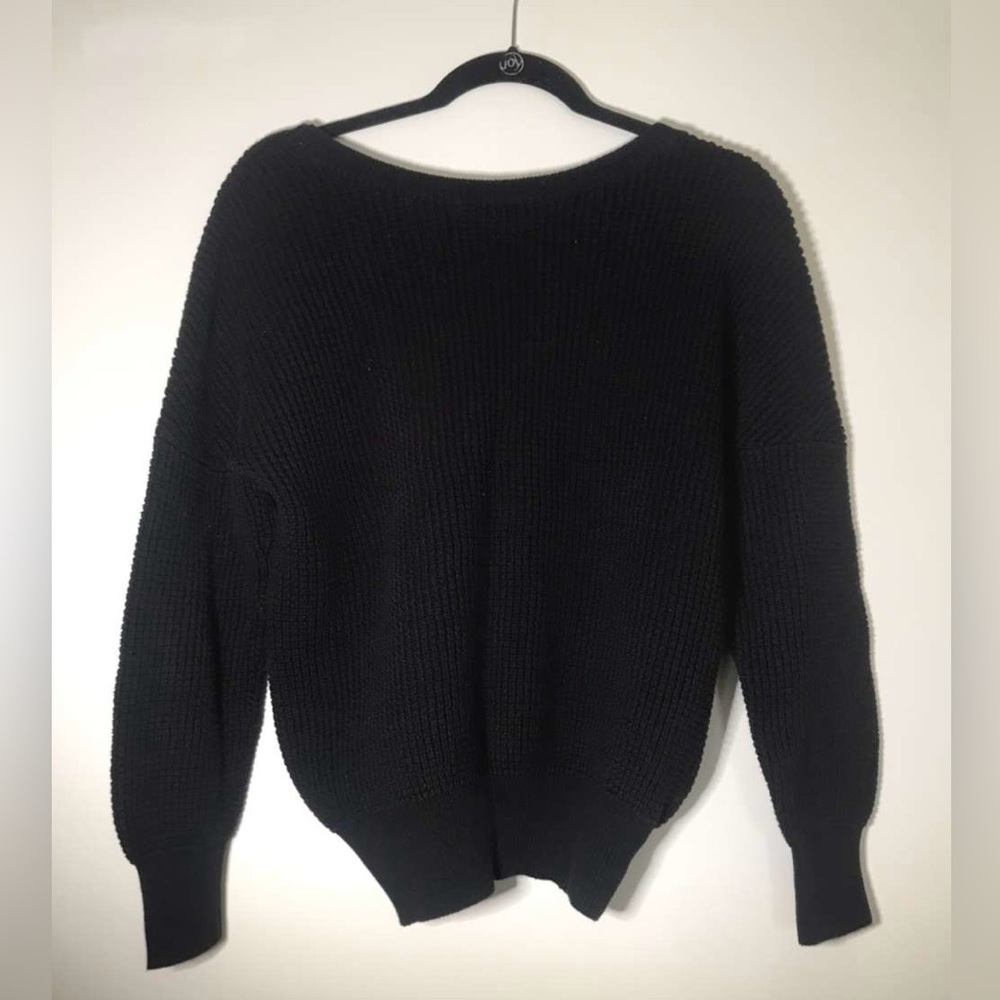 Asvivid 100% Cotton sweater with cross cross back